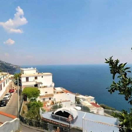Terrazza Di Rosa - Sea View Villa Praiano Bagian luar foto